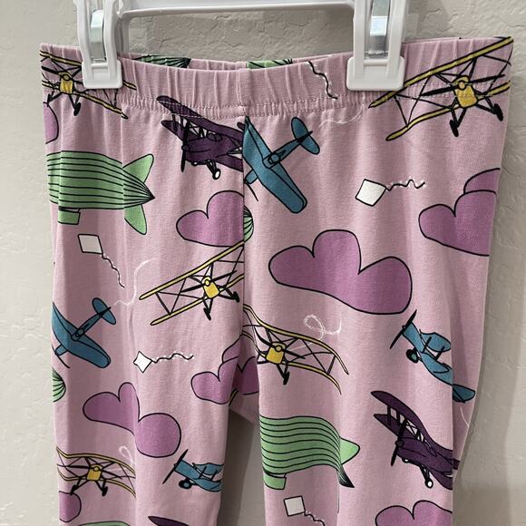 Villervalla Purple Airplanes & Blimps Leggings - Picture 2 of 8